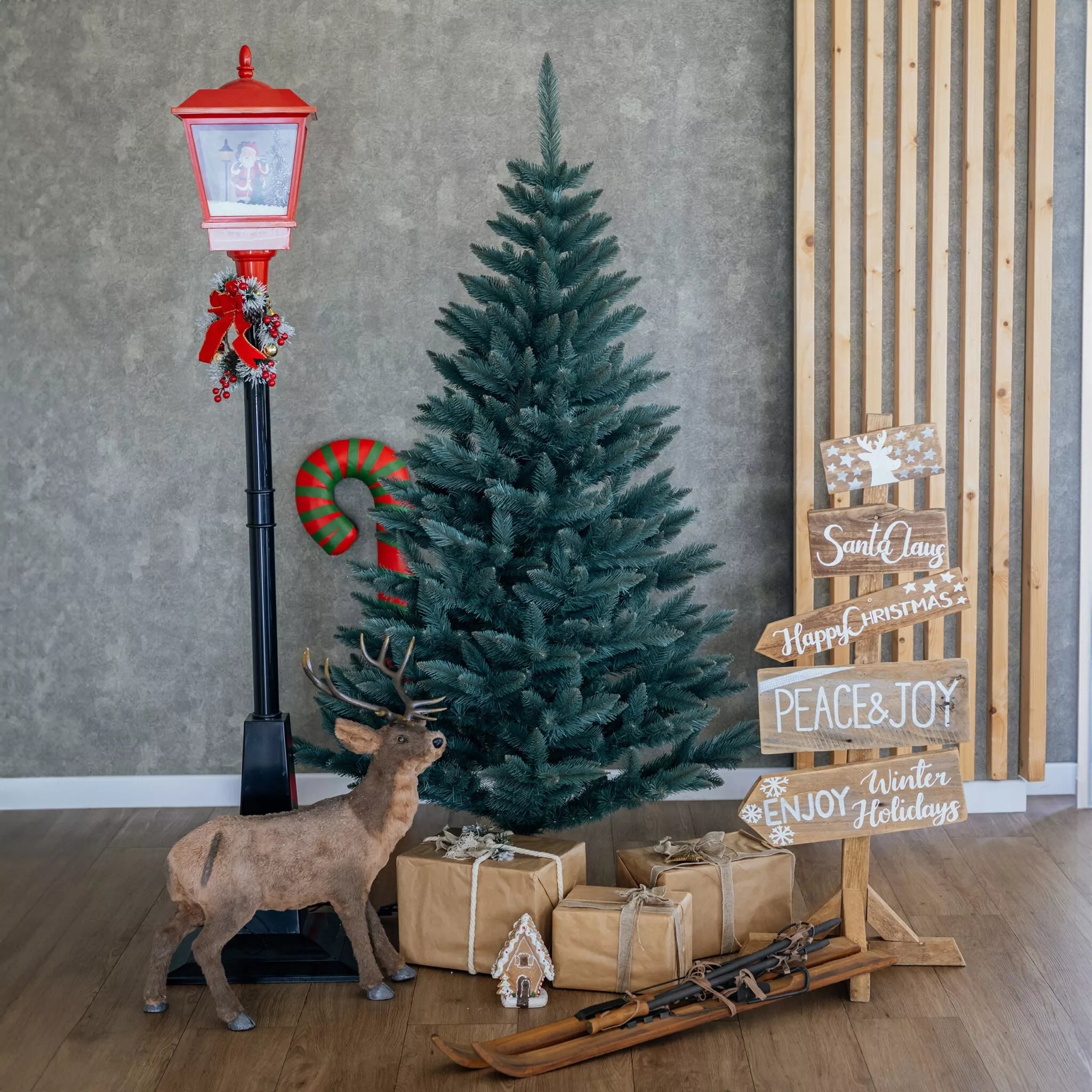 150 cm Dirbtinė Kalėdų eglutė Siberian Spruce
