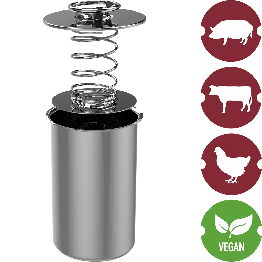 Nerūdijančio plieno kumpio viryklė iki 1,5 kg