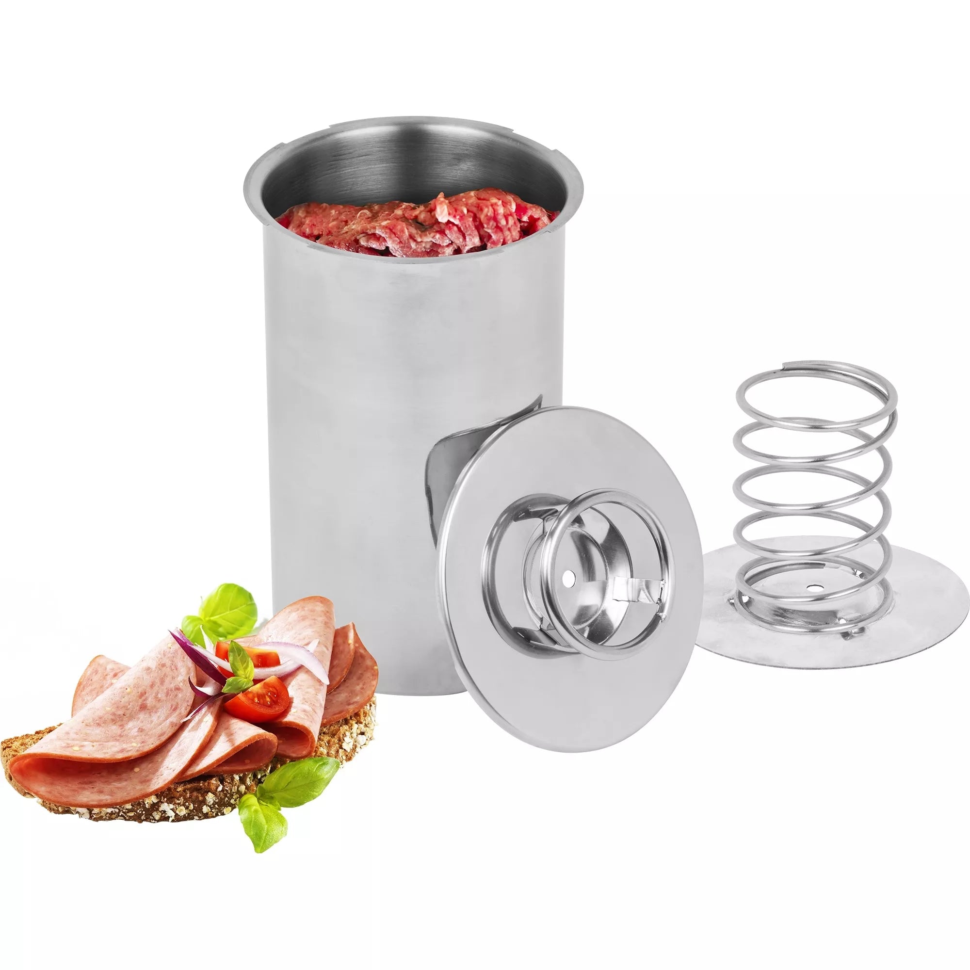 Nerūdijančio plieno kumpio viryklė iki 1,5 kg